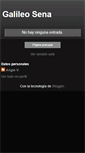 Mobile Screenshot of galileosena.blogspot.com
