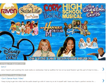 Tablet Screenshot of disneychannelcrazy.blogspot.com