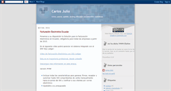 Desktop Screenshot of carlosjulioperezq.blogspot.com