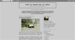 Desktop Screenshot of conlamanoenlacara.blogspot.com
