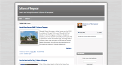 Desktop Screenshot of cultures-of-denpasar.blogspot.com