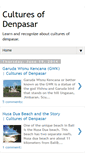 Mobile Screenshot of cultures-of-denpasar.blogspot.com