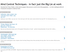 Tablet Screenshot of mind-control-for-dummies.blogspot.com