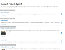 Tablet Screenshot of curses-foiled-again.blogspot.com