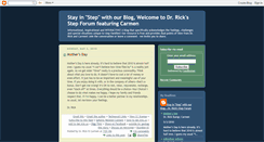 Desktop Screenshot of drricksstepforum.blogspot.com