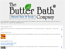 Tablet Screenshot of butterbath.blogspot.com