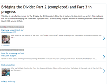 Tablet Screenshot of bridgingdivideparttwo.blogspot.com