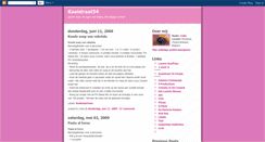 Desktop Screenshot of kaaistraat54.blogspot.com