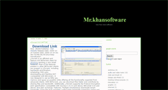 Desktop Screenshot of mrsoftware619.blogspot.com