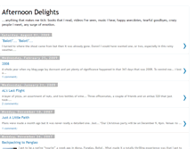 Tablet Screenshot of afternoon-delights.blogspot.com