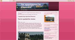 Desktop Screenshot of florencerentalapartment.blogspot.com