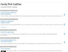 Tablet Screenshot of candypinkcadillac.blogspot.com