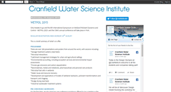 Desktop Screenshot of cranfieldwaterscienceinstitute.blogspot.com