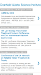 Mobile Screenshot of cranfieldwaterscienceinstitute.blogspot.com