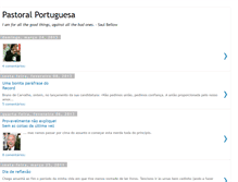 Tablet Screenshot of pastoralportuguesa.blogspot.com