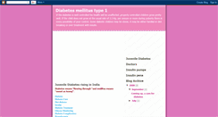 Desktop Screenshot of diabetestype1-help.blogspot.com