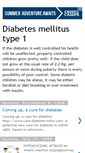 Mobile Screenshot of diabetestype1-help.blogspot.com