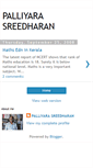 Mobile Screenshot of palliyarasreedharan.blogspot.com