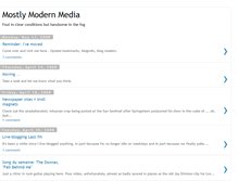 Tablet Screenshot of mostlymodernmusic.blogspot.com