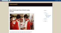 Desktop Screenshot of ferrari599xx.blogspot.com