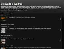 Tablet Screenshot of mequedoacuadros.blogspot.com