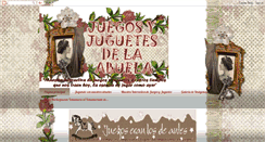 Desktop Screenshot of juegosyjuguetesdelaabuela.blogspot.com