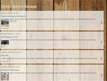 Tablet Screenshot of dynodannysgarage.blogspot.com