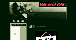 Desktop Screenshot of loudmusicsociety.blogspot.com