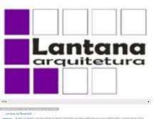 Tablet Screenshot of lantanaarquitetura.blogspot.com