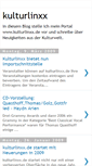 Mobile Screenshot of kulturlinxx.blogspot.com