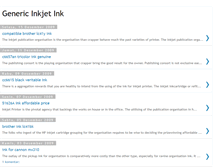 Tablet Screenshot of generic-inkjet-ink.blogspot.com