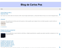 Tablet Screenshot of carlospes.blogspot.com