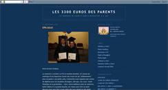 Desktop Screenshot of les3300eurosdesparents.blogspot.com