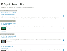 Tablet Screenshot of 28daysinpuertorico.blogspot.com