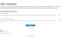 Tablet Screenshot of bikerevolutions.blogspot.com