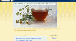 Desktop Screenshot of fourchetteetcamomille.blogspot.com