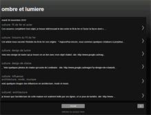 Tablet Screenshot of marion-ombreetlumiere.blogspot.com