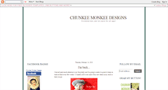 Desktop Screenshot of chunkeemonkeedesigns.blogspot.com