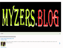 Tablet Screenshot of myzers.blogspot.com