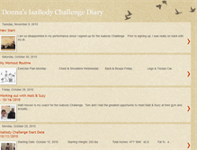 Tablet Screenshot of myisabodychallengediary.blogspot.com