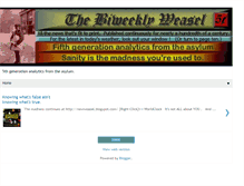 Tablet Screenshot of biweeklyweasel.blogspot.com