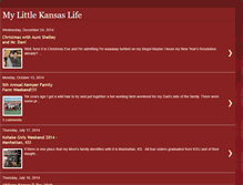 Tablet Screenshot of mylittlekansaslife.blogspot.com