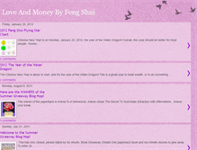 Tablet Screenshot of loveandmoneybyfengshui.blogspot.com
