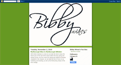 Desktop Screenshot of bibbywines.blogspot.com