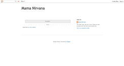 Desktop Screenshot of mamanirvana.blogspot.com