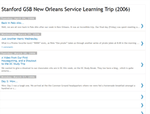 Tablet Screenshot of gsbneworleans.blogspot.com