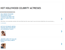 Tablet Screenshot of hollywoodcelibrityactresses.blogspot.com