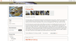 Desktop Screenshot of midwesternflyfishing.blogspot.com