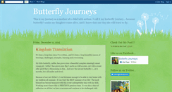 Desktop Screenshot of butterflyjourneys.blogspot.com