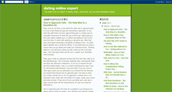 Desktop Screenshot of datingonlineexpert.blogspot.com